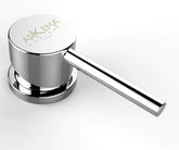 Arkema Design Funny Yin outdoor shower with foot washer rubino T125-3003